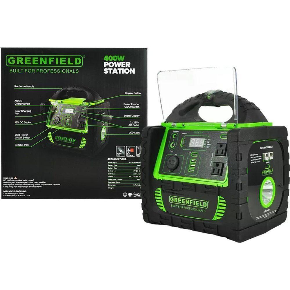 Greenfield GPS400W Power Station 400W - KHM Megatools Corp. Main image