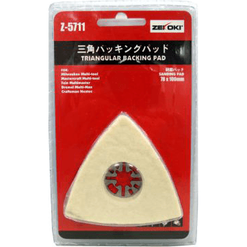 Zekoki Z-5711 Triangular Polishing Pad (For Oscillating Tool) - Goldpeak Tools PH Zekoki Main image