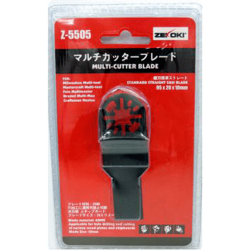 Zekoki Z-5505 Standard Straight Saw Blade (For Oscillating Tool) - Goldpeak Tools PH Zekoki Main image