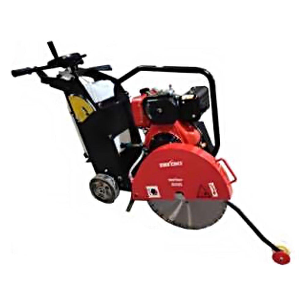 Zekoki ZKK-Q480D+186FA-DE (12HP) Diesel Engine Concrete Asphalt Cutter [18-20"] | Zekoki by KHM Megatools Corp. Main image