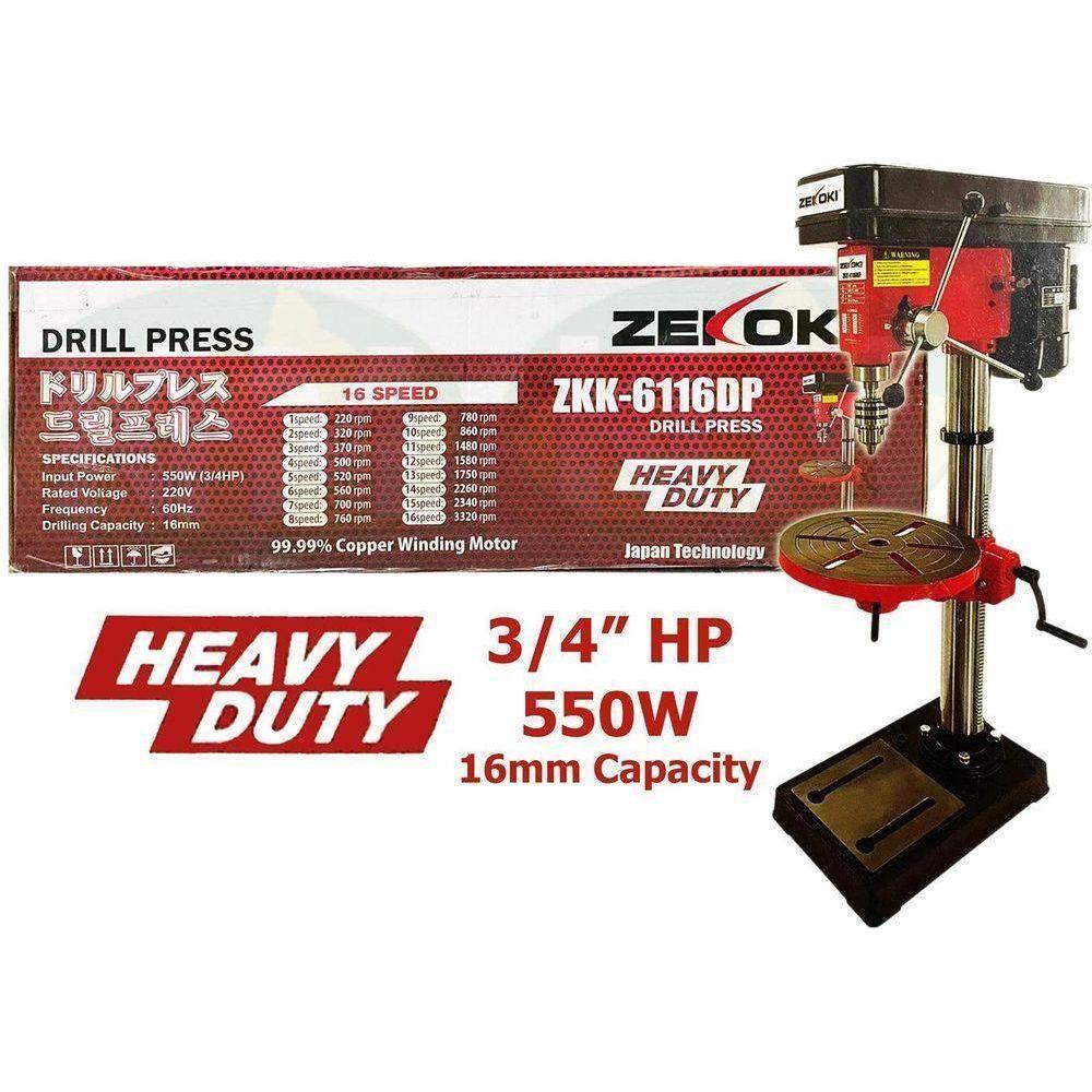 Zekoki ZKK-6116DP Drill Press 550W(3/4HP) - KHM Megatools Corp. Main image