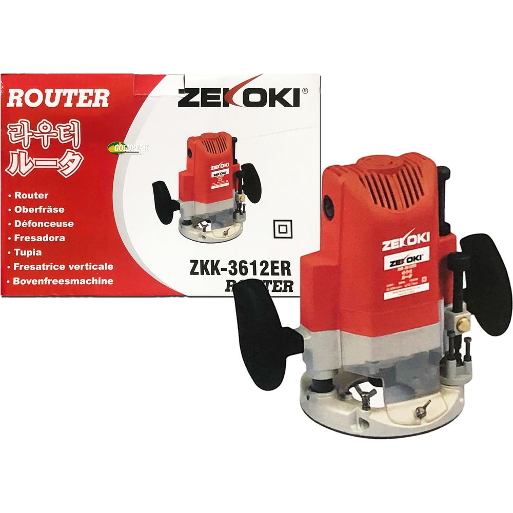 Zekoki ZKK-3612ER Plunge Router - Goldpeak Tools PH Zekoki