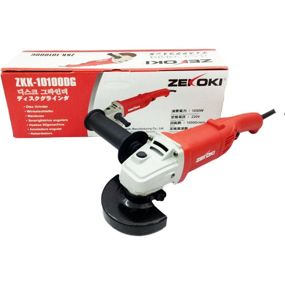 Zekoki ZKK-10100DG Angle Grinder 4" 1050W - KHM Megatools Corp.