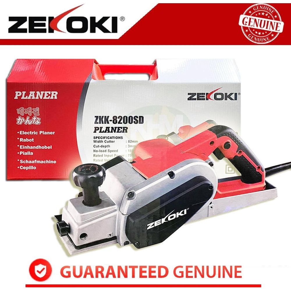 Zekoki ZKK-8200SD Wood Planer with Case | Zekoki by KHM Megatools Corp.