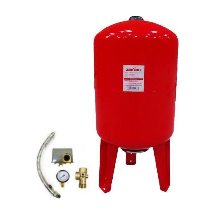 Zekoki Butyl Bladder Vertical Pressure Tank (60~100L) - KHM Megatools Corp.