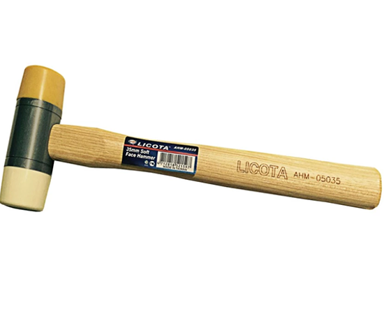 Licota Soft Face Hammer / Rubber Mallet - ToolsSavvy.ph
