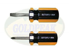 Butterfly #6904 Stubby Screwdriver (1/4") - ToolsSavvy.ph