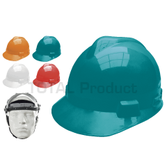 Total Safety Helmet / Construction Helmet (PP Shell) - ToolsSavvy.ph