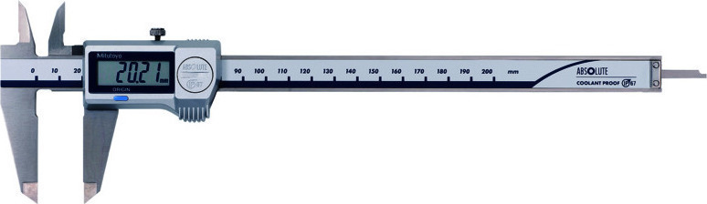 Mitutoyo 500-717 Coolant Proof Digimatic (Digital) Caliper 'IP67 Absolute' 8"/200mm - ToolsSavvy.ph Main image