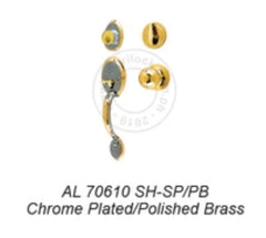 Amerilock AL 70610 2-Tone Elegant Entrance Handle Lock (Single and Double Handle) - ToolsSavvy.ph