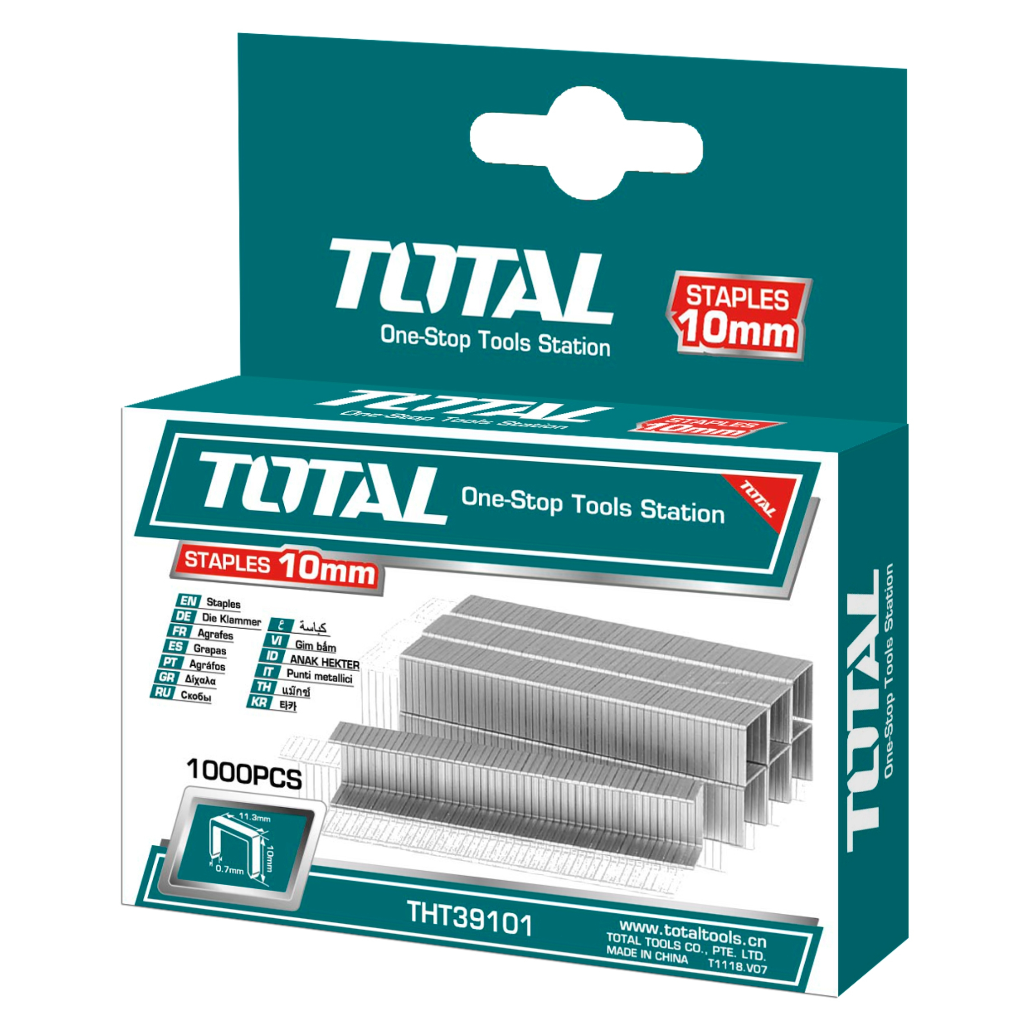 Total Staple Wire for Manual Gun Tacker / Staple Gun - ToolsSavvy.ph