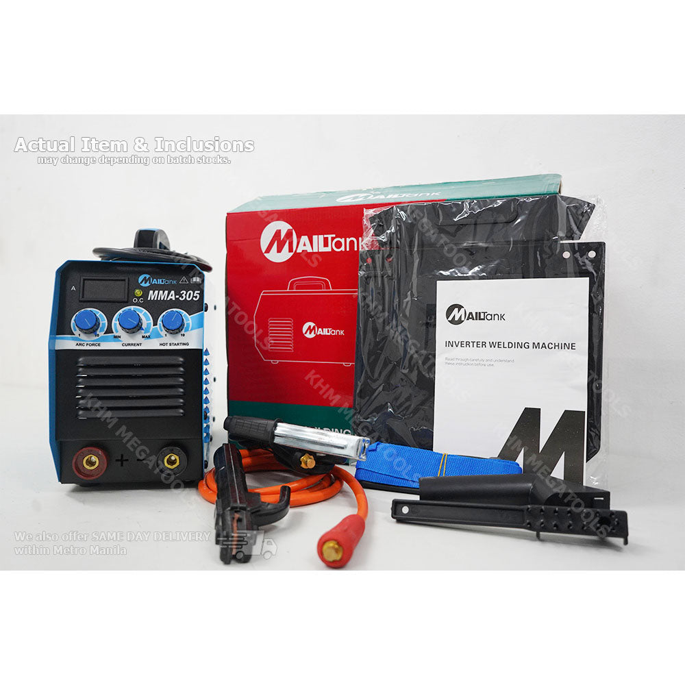 Mailtank MMA 305 DC Inverter Welding Machine - ToolsSavvy.ph