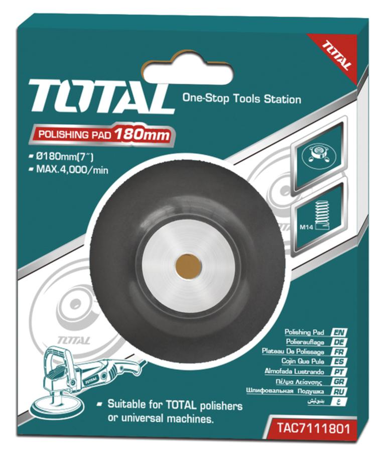 Total TAC7111801 Polishing Backing Pad 7" - ToolsSavvy.ph