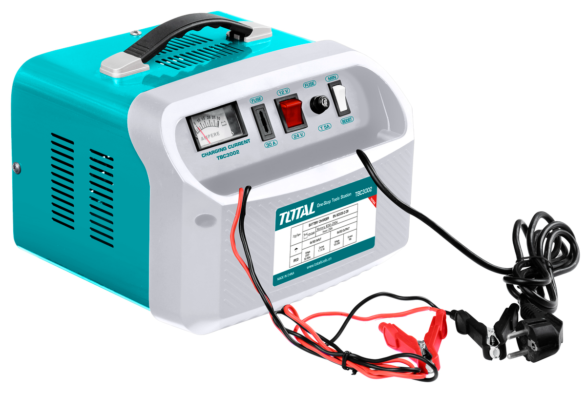 Total TBC3002 Car Battery Charger 20A - ToolsSavvy.ph