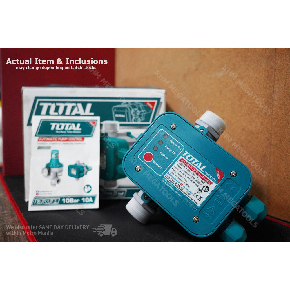 Total TWPS101 Automatic Pump Control 10A - ToolsSavvy.ph