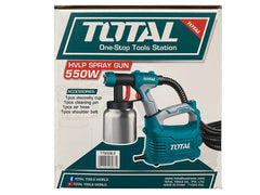 Total TT5006-2 Electric HVLP Paint Spray Gun (Aluminum Can) 550W - ToolsSavvy.ph