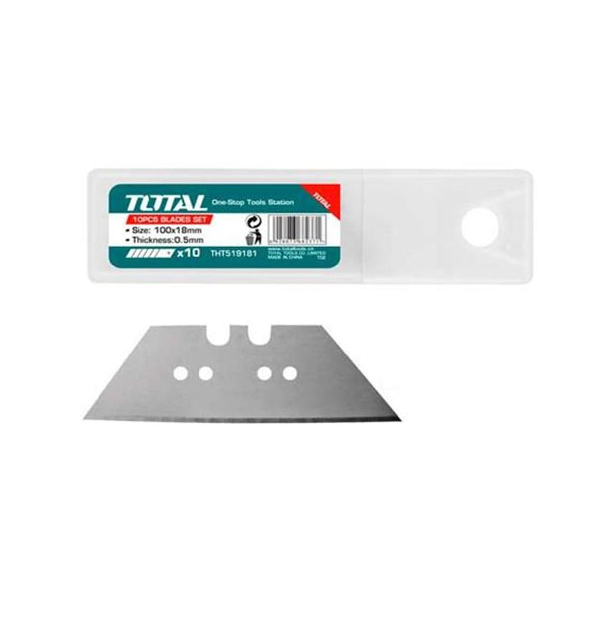 Total THT519611 10pcs Utility Cutter Knife Refill - ToolsSavvy.ph