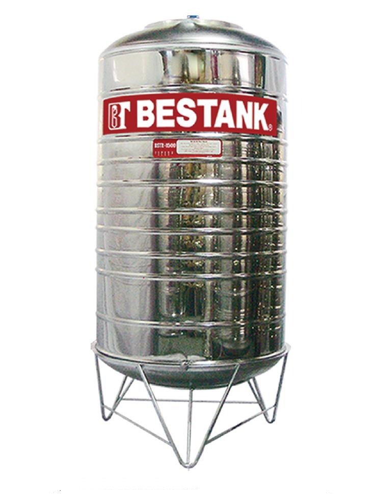 Bestank BSTR Stainless Steel Cylindrical Water Storage Tank (Vertical) - ToolsSavvy.ph