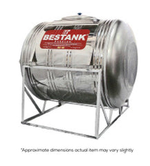 Bestank HBST Stainless Steel Cylindrical Water Storage Tank (Horizontal) - ToolsSavvy.ph