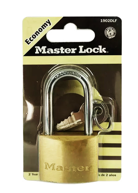 MasterLock 1902DLF ECO Long Shackle Solid Brass Padlock - ToolsSavvy.ph