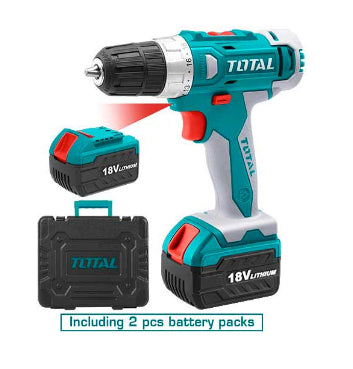 Total TDLI228180 18V Cordless Drill - ToolsSavvy.ph