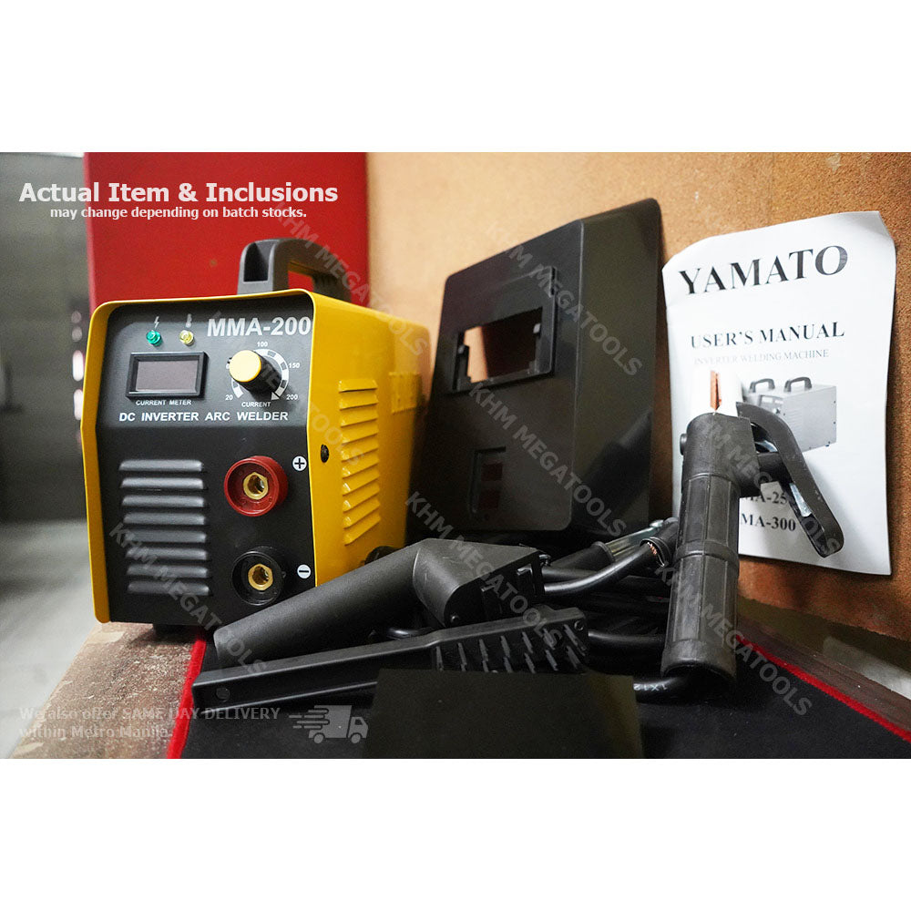 Yamato MMA 200 DC Inverter Welding Machine - ToolsSavvy.ph