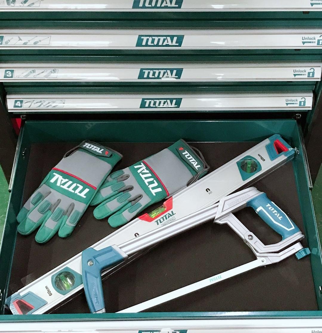 Total THPTCS71621 162pcs Hand Tools Set with Tool Cabinet - ToolsSavvy.ph