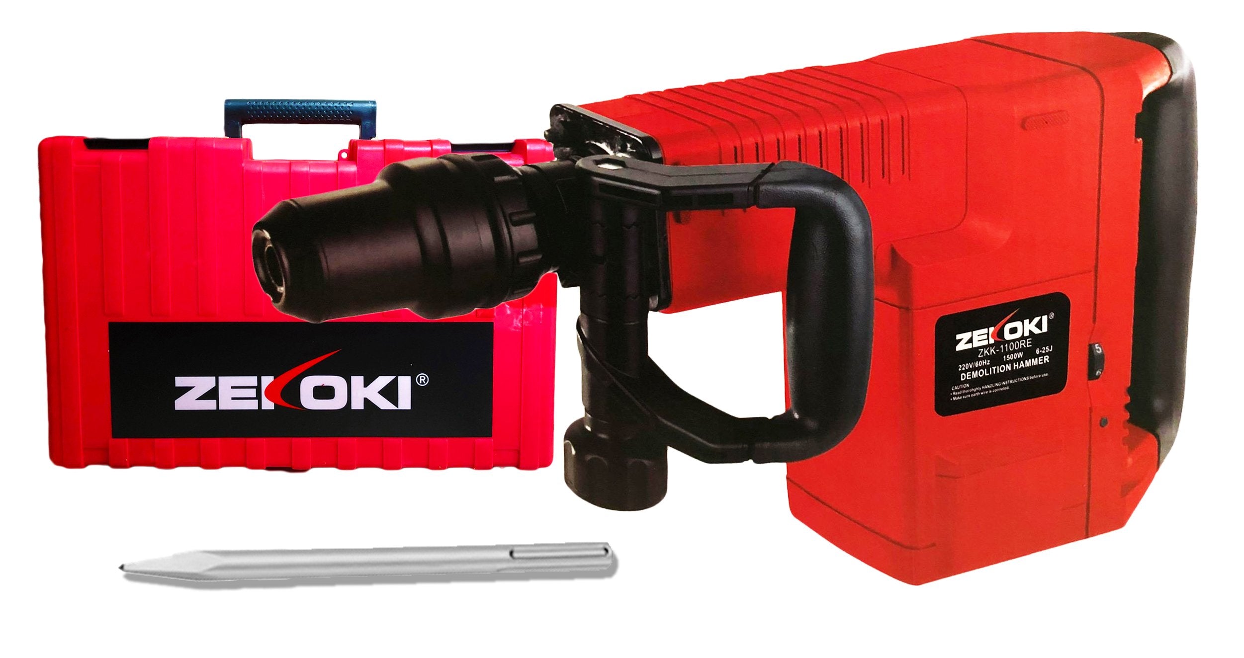 Zekoki ZKK-1100RE Demolition Hammer / Chipping Gun - ToolsSavvy.ph