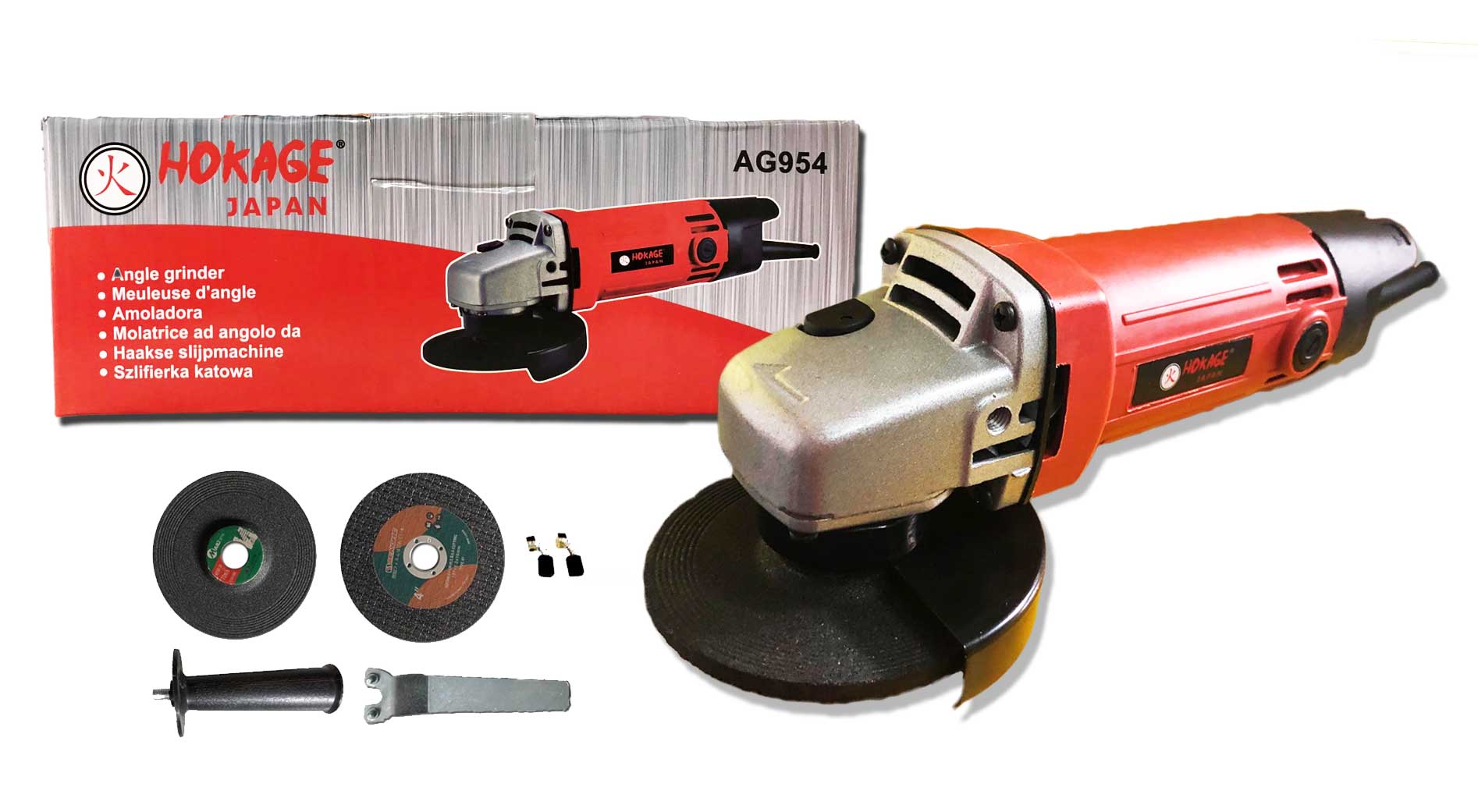 Hokage AG954 Angle Grinder - ToolsSavvy.ph