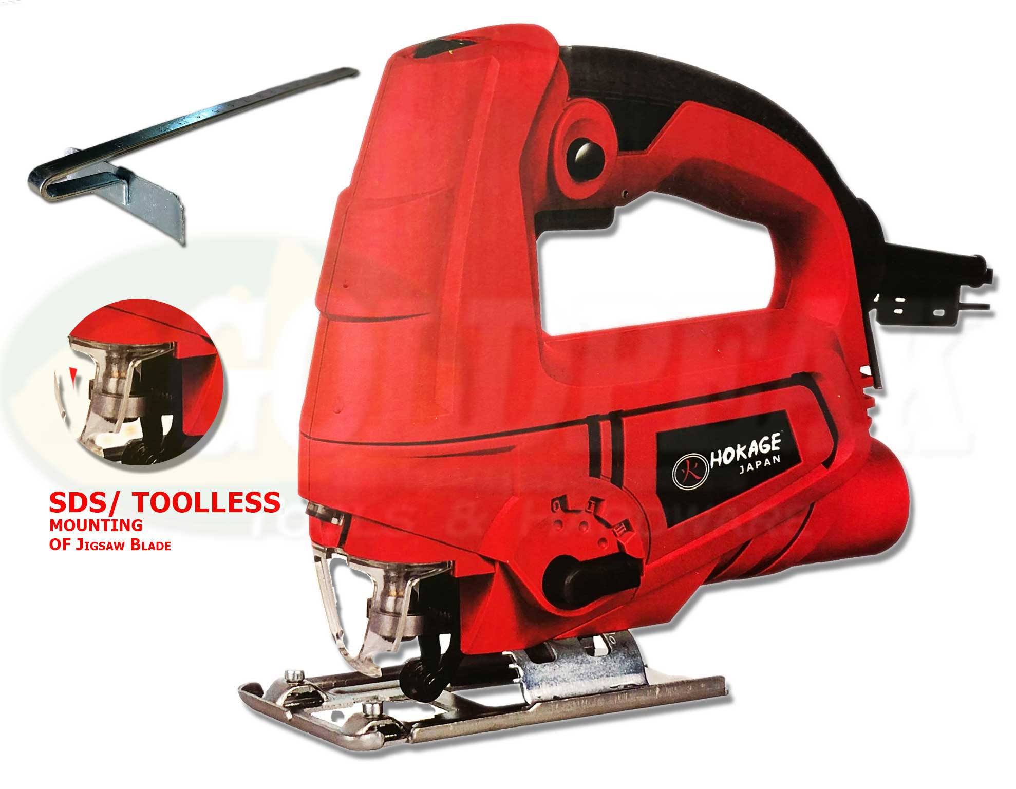 Hokage HKG-JS650 Variable Speed Jigsaw with Guide - ToolsSavvy.ph
