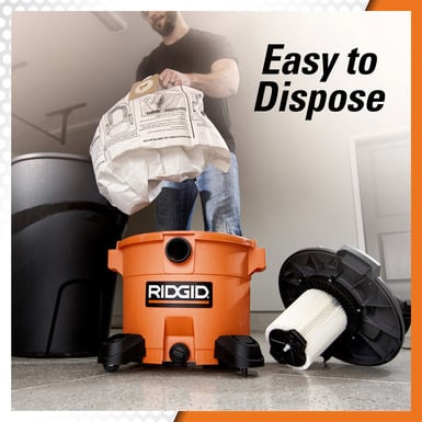 Ridgid VF3502 High-Efficiency Vacuum Dust Bag (Size A) - ToolsSavvy.ph