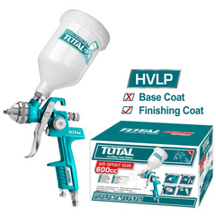 Total TAT10601 HVLP Air PaintSpray Gun (600cc) (Gravity) - ToolsSavvy.ph