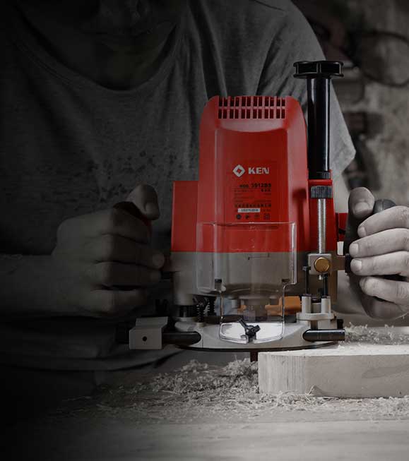 Ken 3912BS Plunge Router - ToolsSavvy.ph