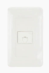 Omni P1-ET Telephone Outlet 4 Pins in Plate (Flush Type) - ToolsSavvy.ph