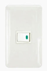 Omni P1-S14 1-Way Illuminated Switch in Plate (Flush Type) - ToolsSavvy.ph