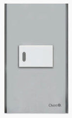 Omni SP0-S14 1-Way Illuminated Switch in Stainless Plate 16A (Wide Series) - ToolsSavvy.ph