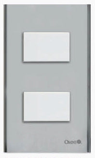 Omni SP2-S13 2pc 1-Way Switch in Stainless Plate (Wide Series) - ToolsSavvy.ph