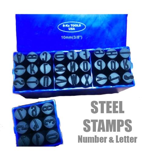 S-Ks Steel Stamp Set (Letter and Numbers) - ToolsSavvy.ph