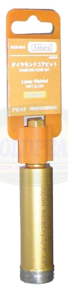 Tatara Diamond Core Cutter Drill Bit Hexagonal Shank - ToolsSavvy.ph