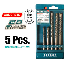 Total TAC190501 SDS-plus Drill Bit Set - ToolsSavvy.ph