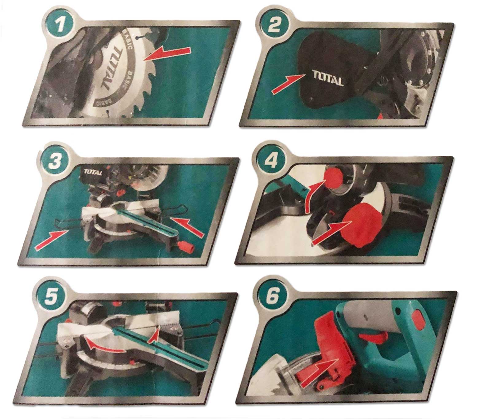 Total TS42182551 / TS42182551P Sliding Compound Miter Saw Secondary image