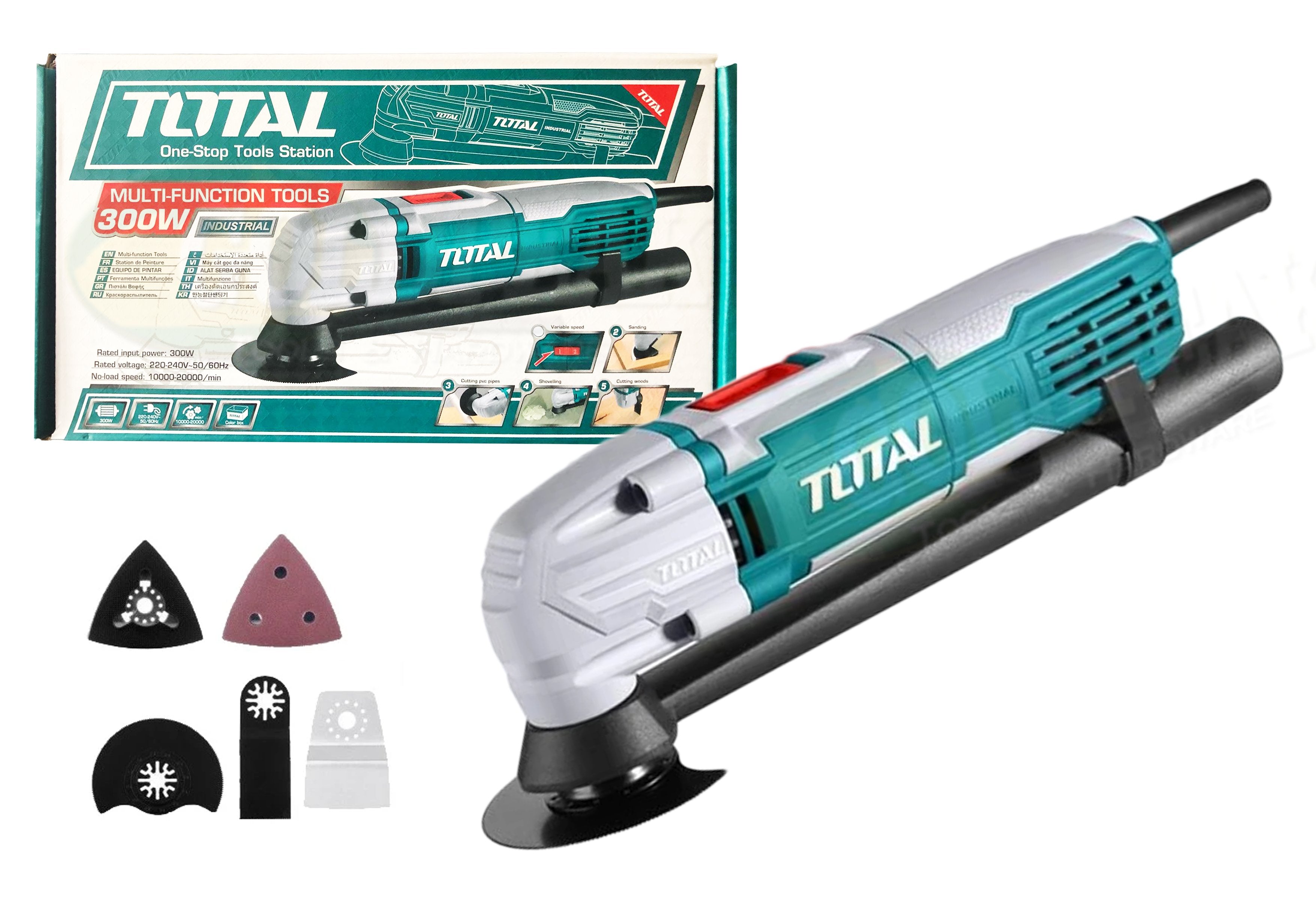 Total TS3006 Oscillating Tool 300W - ToolsSavvy.ph