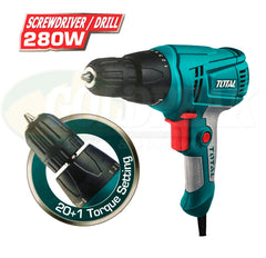 Total TD502106 Keyless Drill / Screwdriver - ToolsSavvy.ph