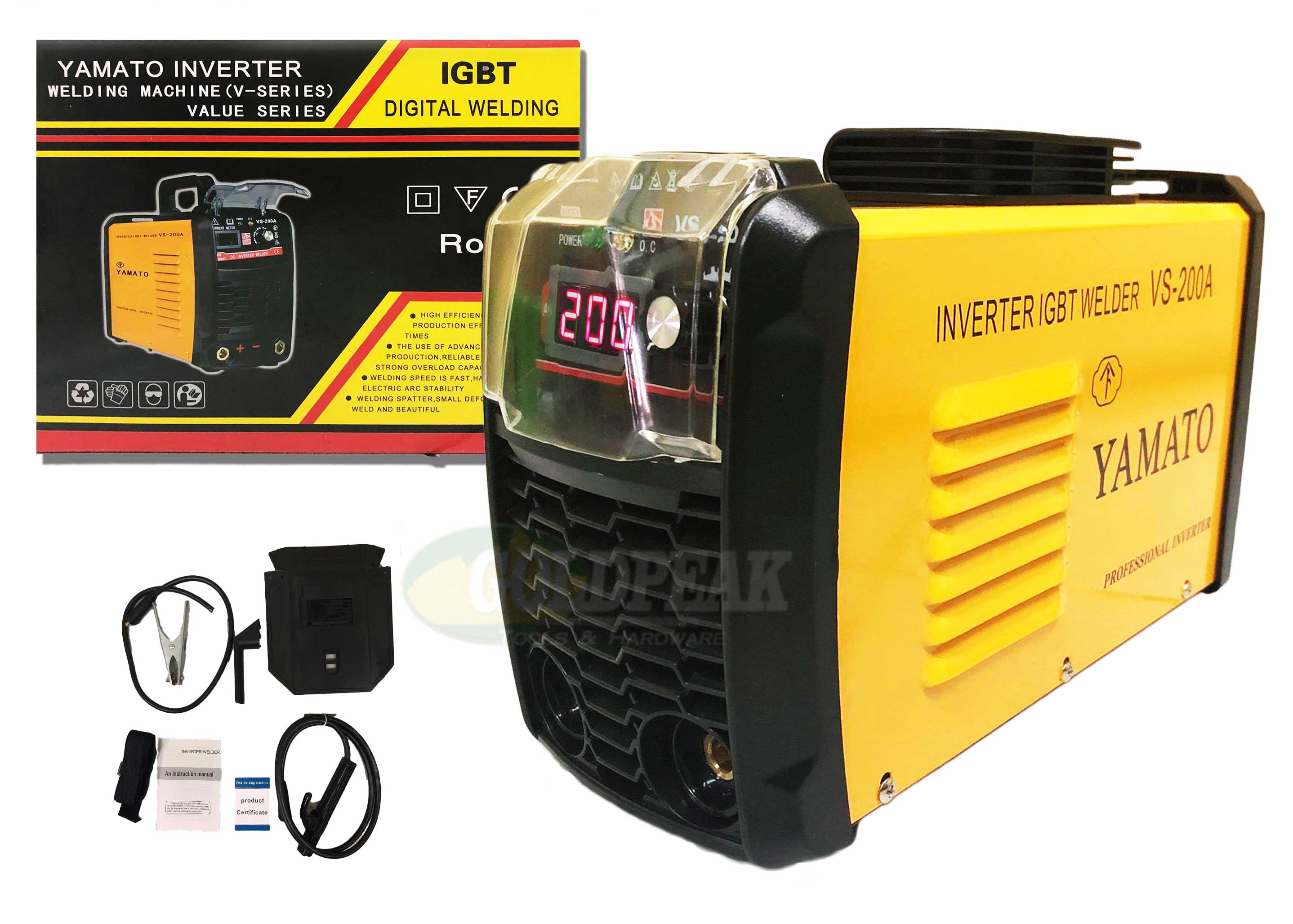 Yamato VS-200A IGBT DC Inverter Welding Machine (V-Series) - ToolsSavvy.ph Main image