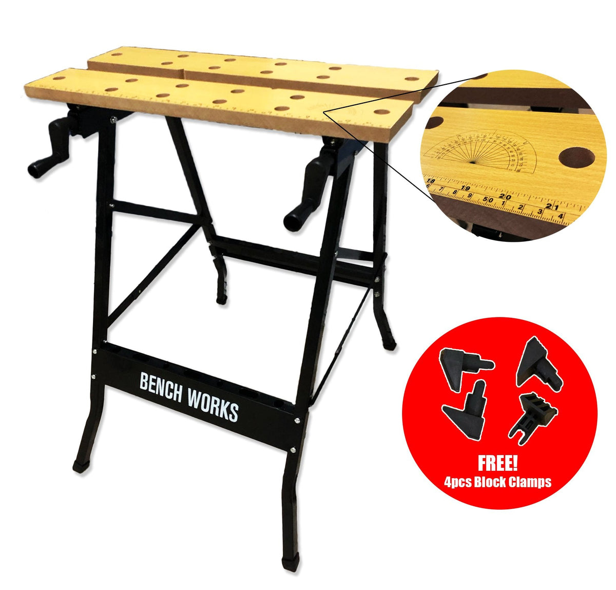 Hokage WB007 Work Bench with Clamping System - ToolsSavvy.ph