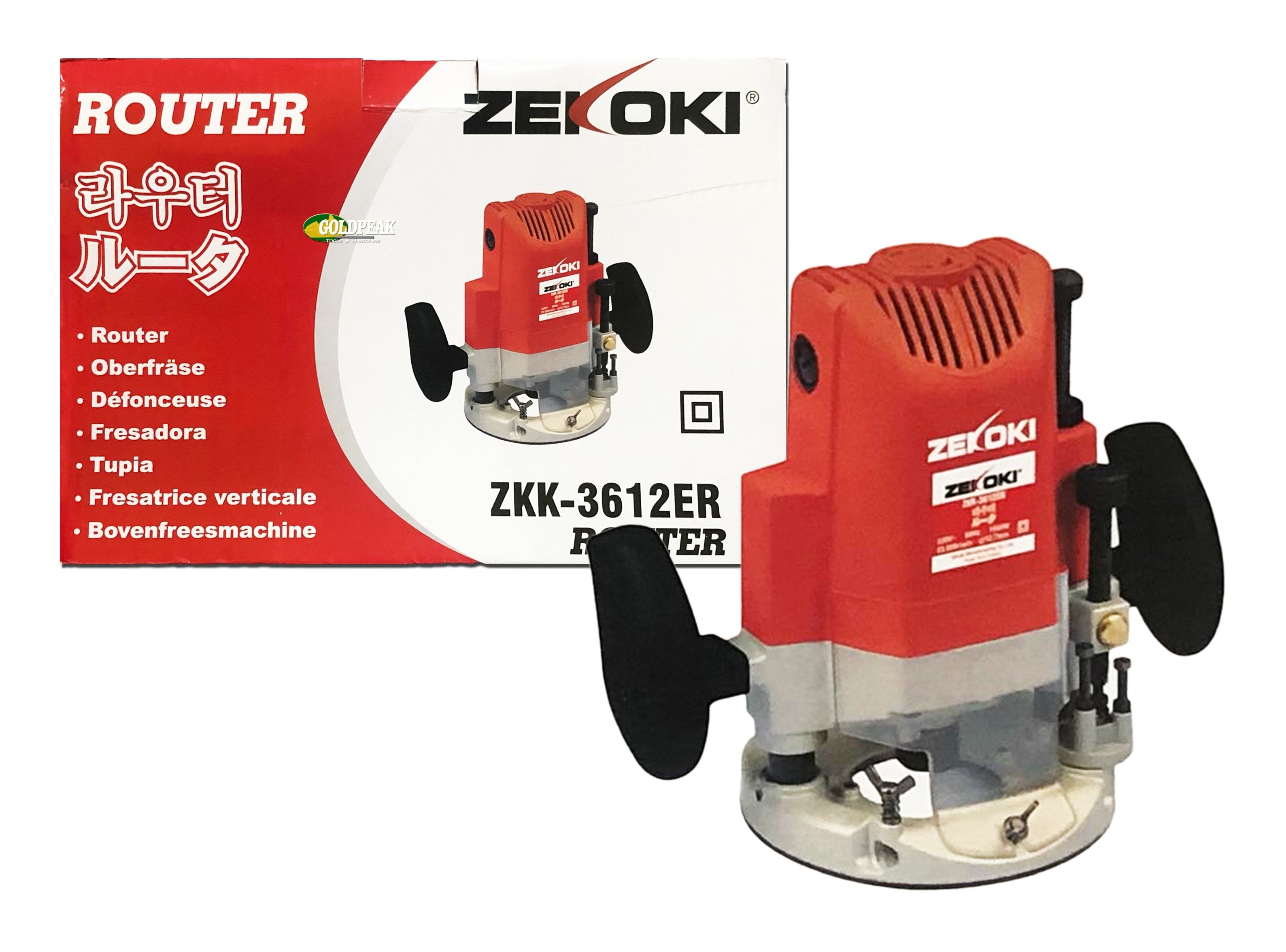 Zekoki ZKK-3612ER Plunge Router - ToolsSavvy.ph Main image